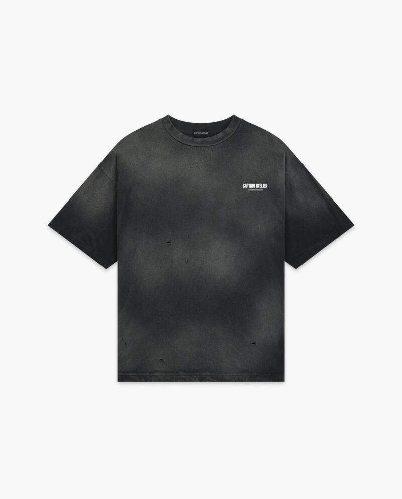 CAPTAIN ATELIER STONE WASHED ANTI-BROKE TEE