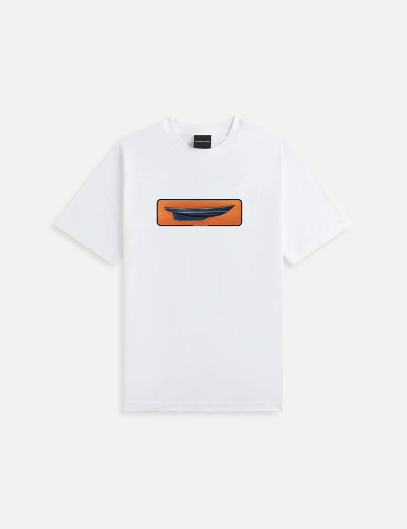 CAPTAIN ATELIER HALF HULL SHIP ART TEE
